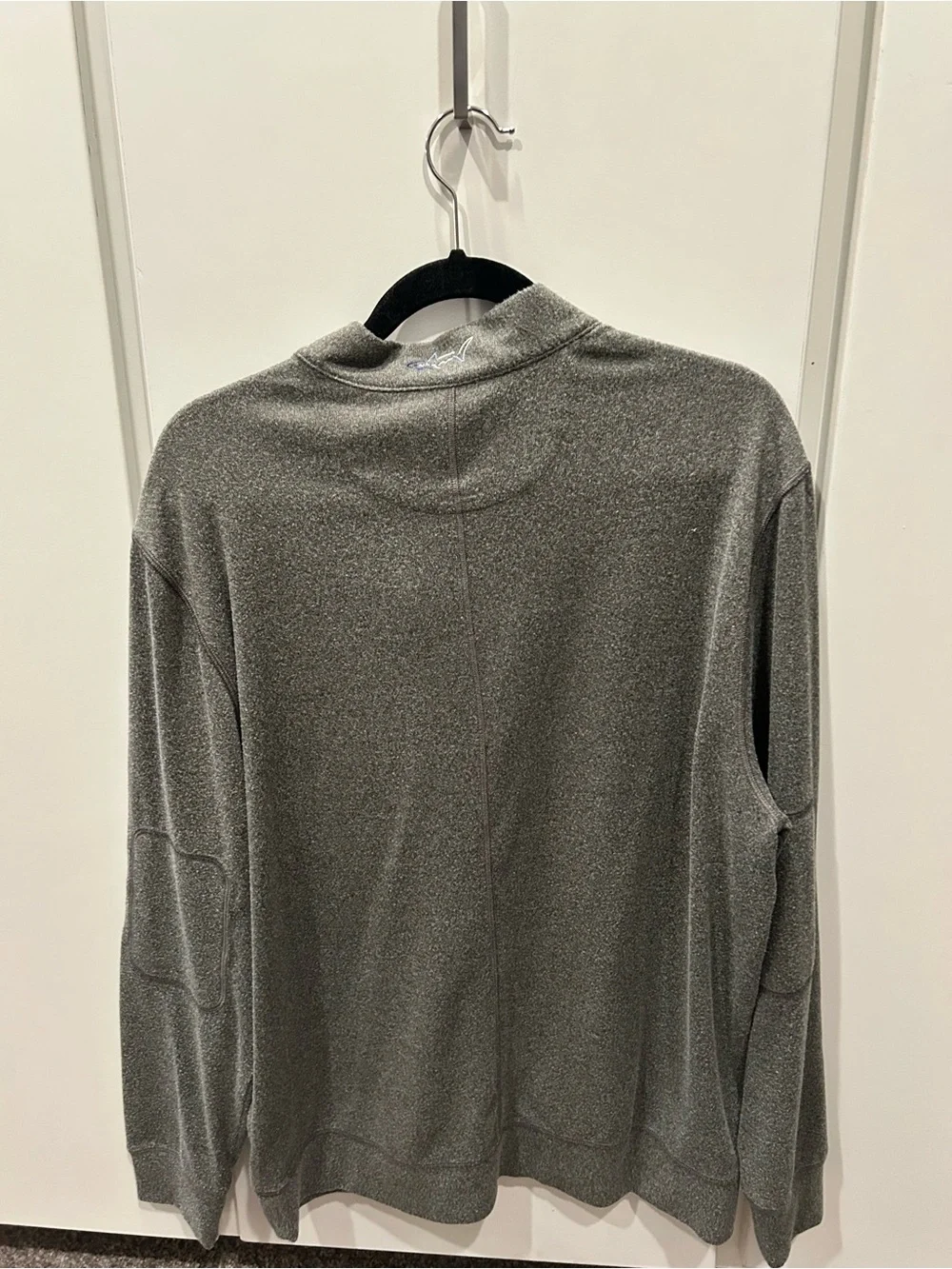 Greg Norman Collection Heather Gray Quarter-Zip Pullover